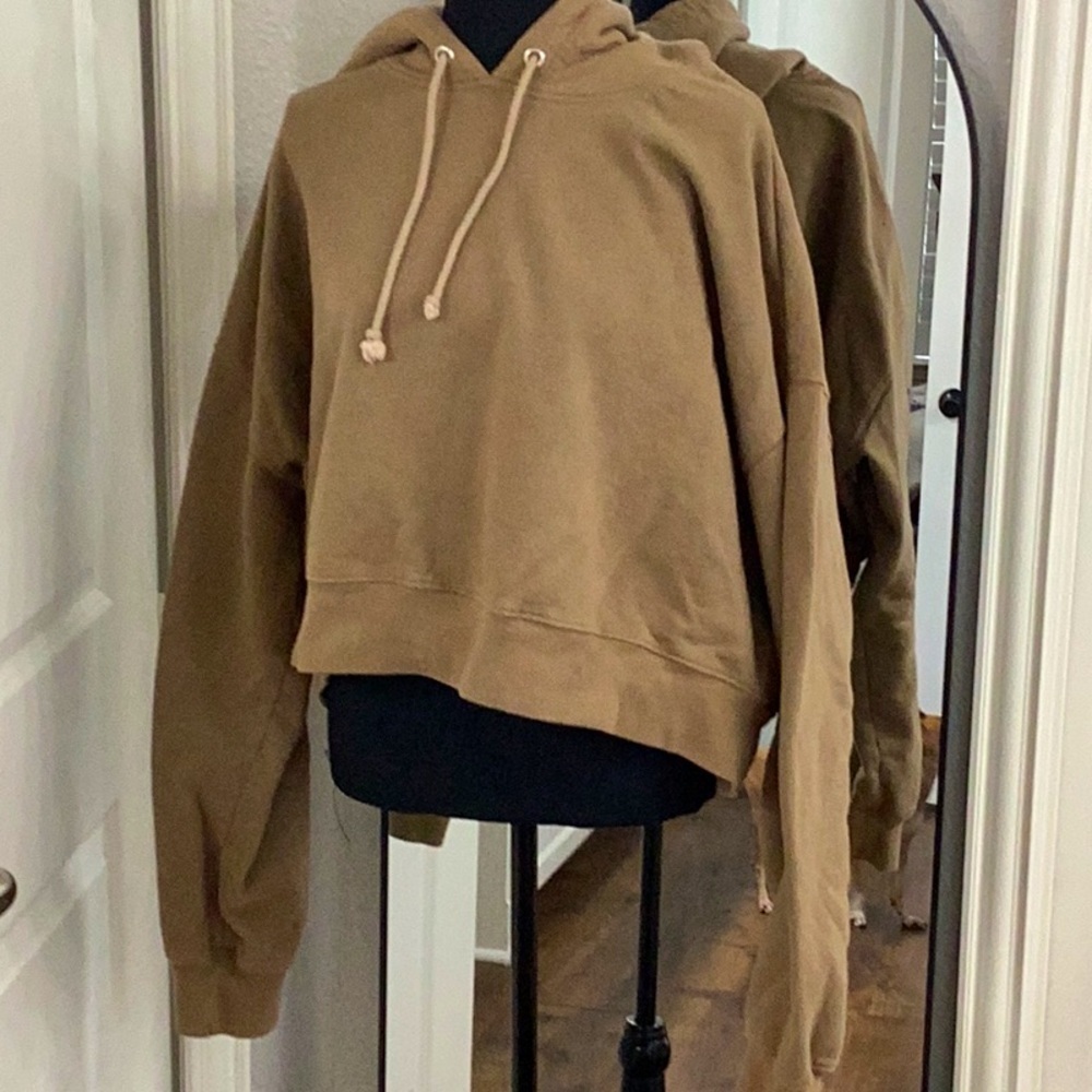 Good American cropped Hoodie